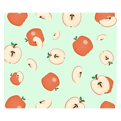 Apple Fruit Background Food Double Sided Flano Blanket (small)  by Nexatart