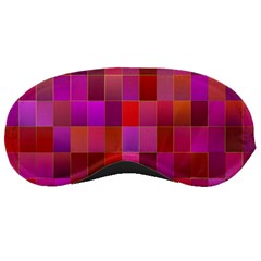 Shapes Abstract Pink Sleeping Masks by Nexatart