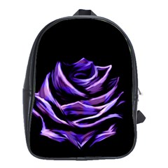 Rose Flower Design Nature Blossom School Bags(large)  by Nexatart