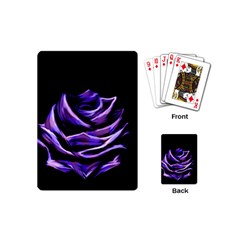 Rose Flower Design Nature Blossom Playing Cards (mini)  by Nexatart