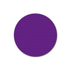 Pattern Violet Purple Background Magnet 3  (round) by Nexatart