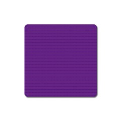 Pattern Violet Purple Background Square Magnet by Nexatart