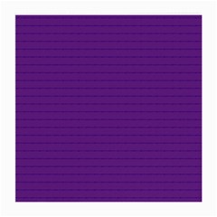 Pattern Violet Purple Background Medium Glasses Cloth (2-side) by Nexatart