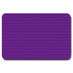 Pattern Violet Purple Background Large Doormat  by Nexatart