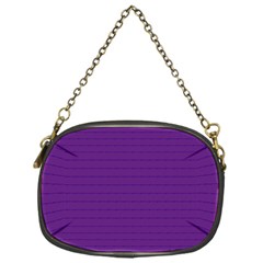 Pattern Violet Purple Background Chain Purses (one Side)  by Nexatart