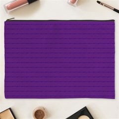 Pattern Violet Purple Background Cosmetic Bag (xxxl)  by Nexatart