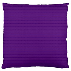 Pattern Violet Purple Background Large Flano Cushion Case (one Side) by Nexatart