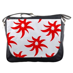 Star Figure Form Pattern Structure Messenger Bags by Nexatart