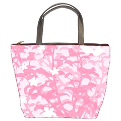 Plant Flowers Bird Spring Bucket Bags