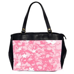 Plant Flowers Bird Spring Office Handbags (2 Sides)  by Nexatart