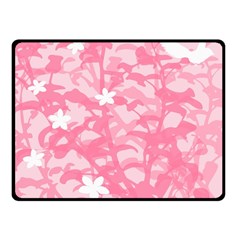 Plant Flowers Bird Spring Fleece Blanket (small) by Nexatart