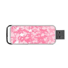 Plant Flowers Bird Spring Portable Usb Flash (one Side) by Nexatart