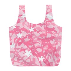 Plant Flowers Bird Spring Full Print Recycle Bags (l)  by Nexatart