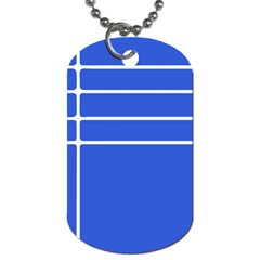 Stripes Pattern Template Texture Dog Tag (two Sides) by Nexatart