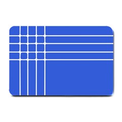 Stripes Pattern Template Texture Small Doormat  by Nexatart