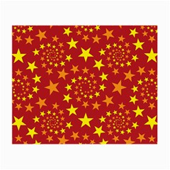 Star Stars Pattern Design Small Glasses Cloth by Nexatart