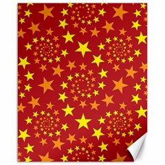 Star Stars Pattern Design Canvas 16  X 20   by Nexatart