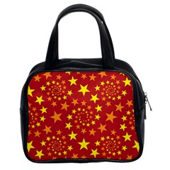 Star Stars Pattern Design Classic Handbags (2 Sides) by Nexatart