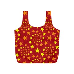 Star Stars Pattern Design Full Print Recycle Bags (s)  by Nexatart