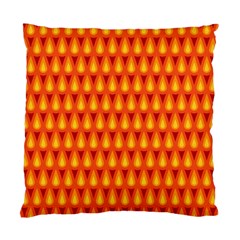 Simple Minimal Flame Background Standard Cushion Case (one Side) by Nexatart