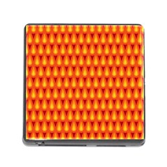 Simple Minimal Flame Background Memory Card Reader (square) by Nexatart