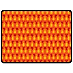 Simple Minimal Flame Background Fleece Blanket (large)  by Nexatart