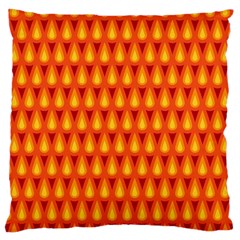 Simple Minimal Flame Background Large Cushion Case (one Side) by Nexatart