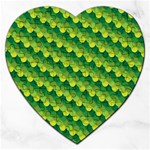 Dragon Scale Scales Pattern Jigsaw Puzzle (Heart) Front