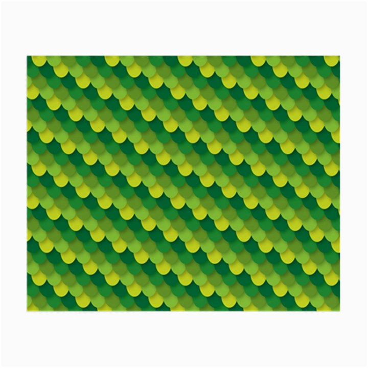 Dragon Scale Scales Pattern Small Glasses Cloth