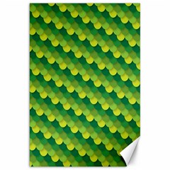 Dragon Scale Scales Pattern Canvas 20  X 30   by Nexatart