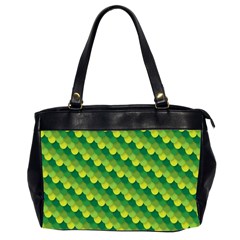 Dragon Scale Scales Pattern Office Handbags (2 Sides)  by Nexatart