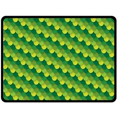 Dragon Scale Scales Pattern Fleece Blanket (large)  by Nexatart