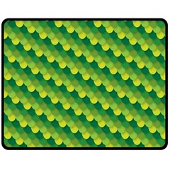 Dragon Scale Scales Pattern Double Sided Fleece Blanket (medium)  by Nexatart