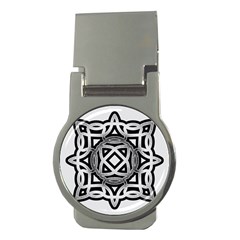 Celtic Draw Drawing Hand Draw Money Clips (round)  by Nexatart