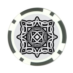 Celtic Draw Drawing Hand Draw Poker Chip Card Guard by Nexatart