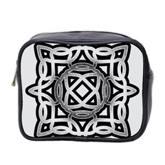 Celtic Draw Drawing Hand Draw Mini Toiletries Bag 2-side by Nexatart