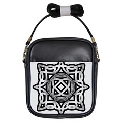 Celtic Draw Drawing Hand Draw Girls Sling Bags by Nexatart