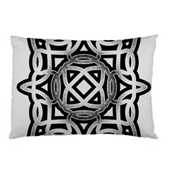 Celtic Draw Drawing Hand Draw Pillow Case (two Sides) by Nexatart