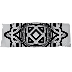 Celtic Draw Drawing Hand Draw Body Pillow Case Dakimakura (two Sides) by Nexatart