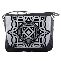 Celtic Draw Drawing Hand Draw Messenger Bags by Nexatart