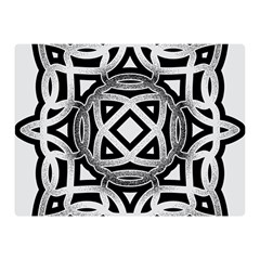 Celtic Draw Drawing Hand Draw Double Sided Flano Blanket (mini)  by Nexatart