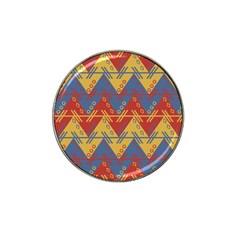 Aztec Traditional Ethnic Pattern Hat Clip Ball Marker (10 Pack) by Nexatart