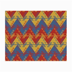 Aztec Traditional Ethnic Pattern Small Glasses Cloth by Nexatart