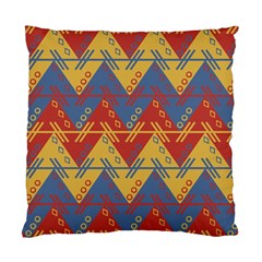 Aztec Traditional Ethnic Pattern Standard Cushion Case (two Sides) by Nexatart