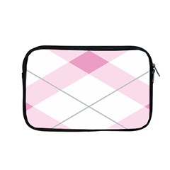 Tablecloth Stripes Diamonds Pink Apple Macbook Pro 13  Zipper Case