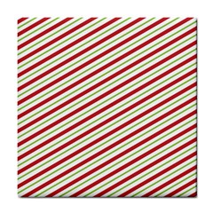 Stripes Striped Design Pattern Tile Coasters