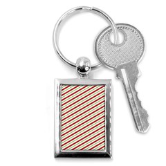 Stripes Striped Design Pattern Key Chains (Rectangle) 