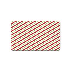 Stripes Striped Design Pattern Magnet (Name Card)