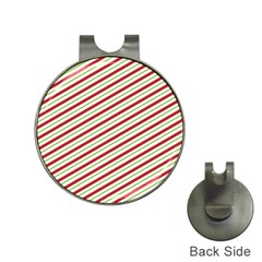 Stripes Striped Design Pattern Hat Clips With Golf Markers by Nexatart