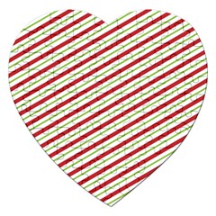 Stripes Striped Design Pattern Jigsaw Puzzle (Heart)